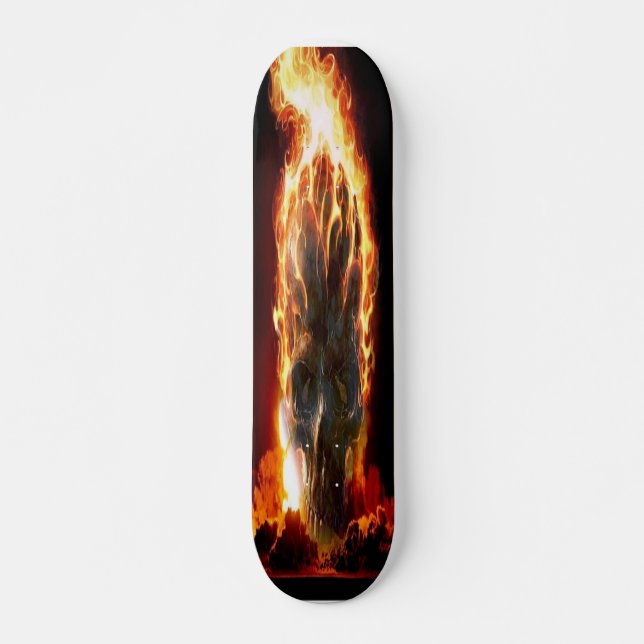 flamboyant skateboard deck (Front)