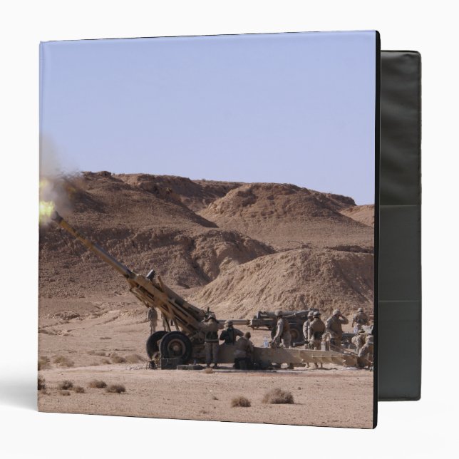 Flame and smoke emerge from the muzzle binder (Front/Inside)