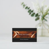 Flame Banner Business Card (Standing Front)