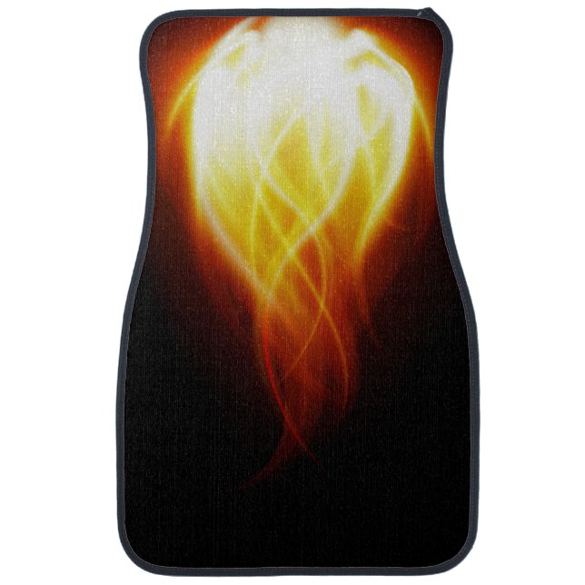 Flame Car Floor Mats (Front)
