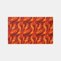 Flame Cascade Rug