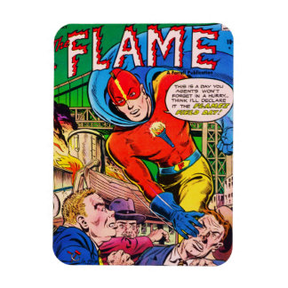 Flame comics magnet