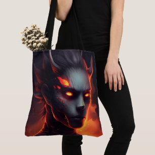 Flame Dance Tote Bag