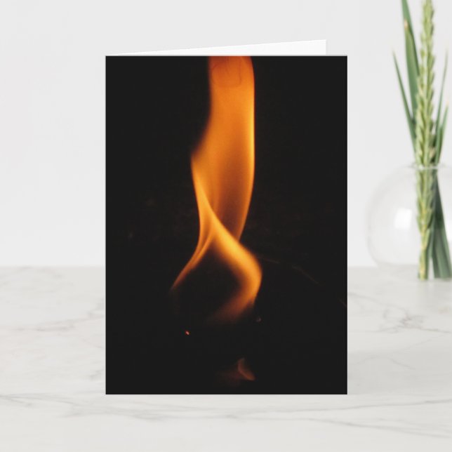 flame dancing card (Front)