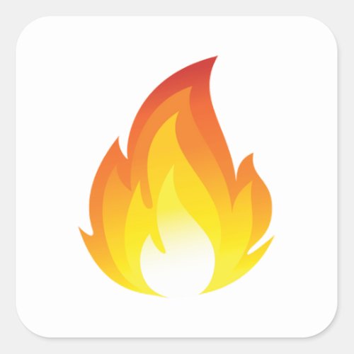 Flame Emoji Sticker