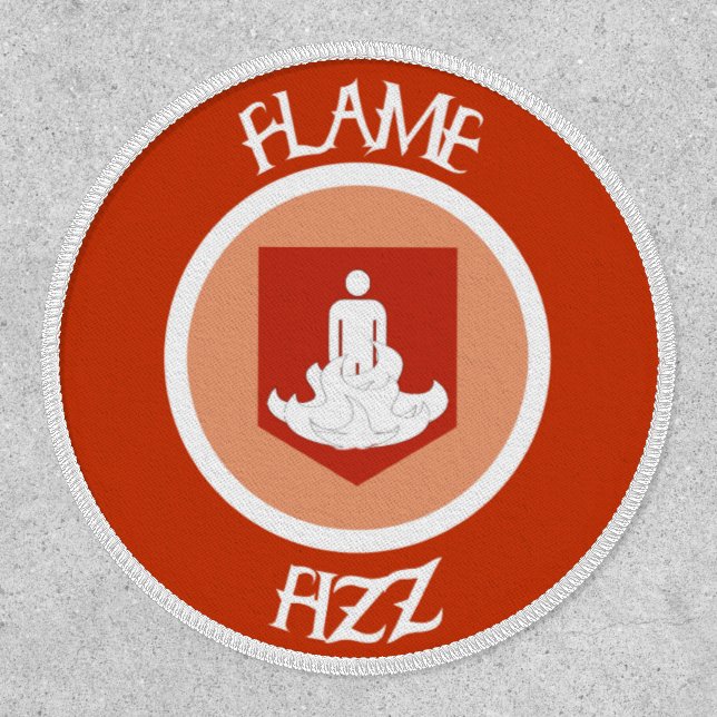 Flame Fizz 3" Morale Patch (Front)