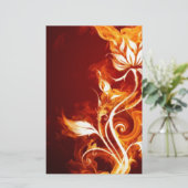 Flame flower 01 (Standing Front)