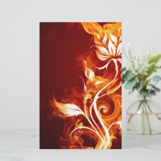 Flame flower 01 (Standing Front)