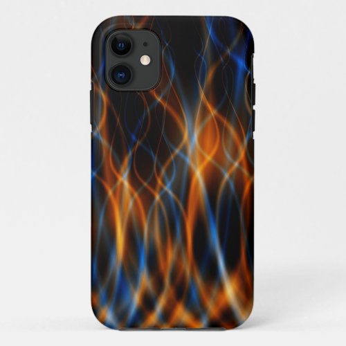 Flame Fractal iPhone Case