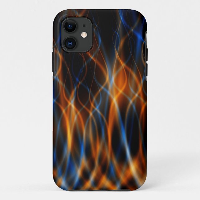 Flame Fractal iPhone Case (Back)