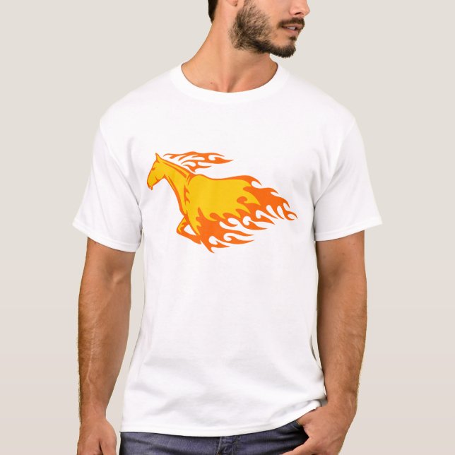 Flame Horse T-Shirt (Front)