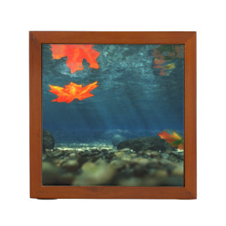 Flame in the Water Desk Organizer