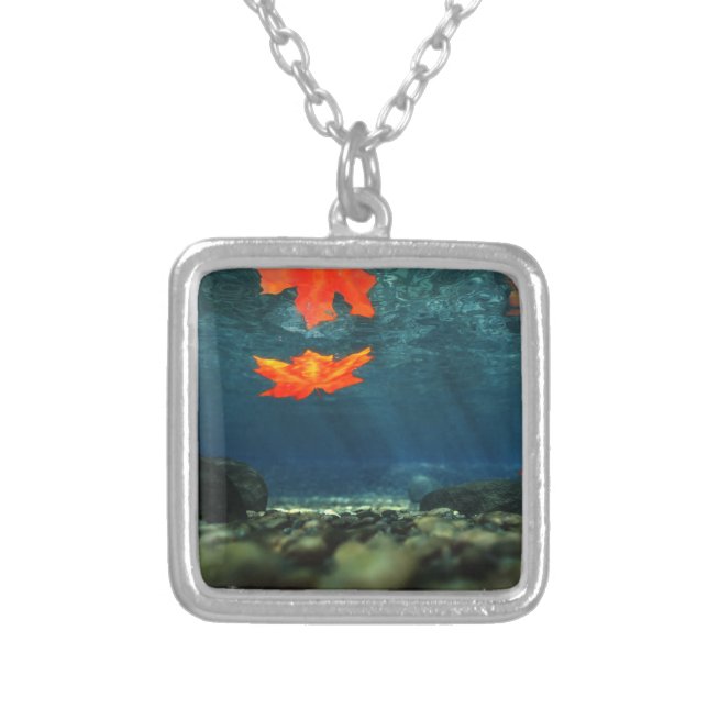 Flame in the Water Necklace (Front)