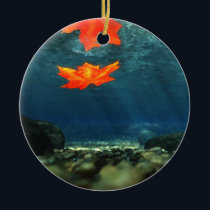 Flame in the Water Ornament