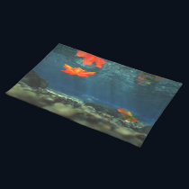 Flame in the Water Placemat