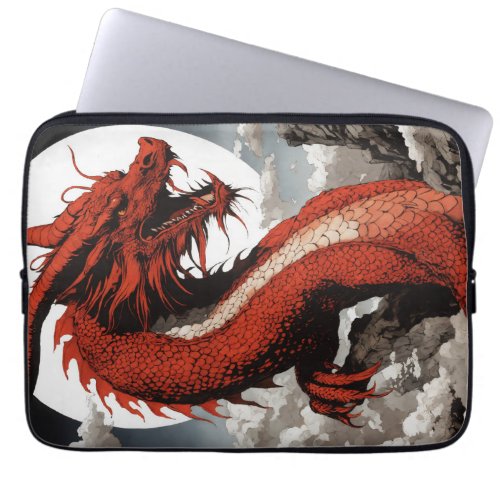 Flame_Kissed Protection Red Dragon Tablet Case