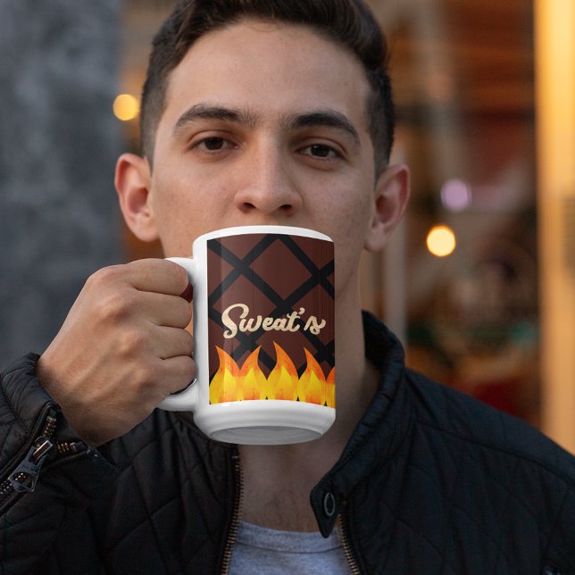 Flame Kissed Steak Grilling Giant Coffee Mug (Creator Uploaded)