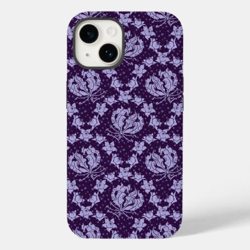 Flame lily trellis Case_Mate iPhone 14 case