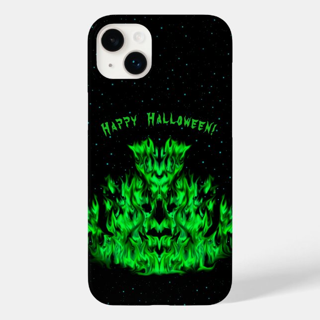 Flame Monster in The Starlight Sky Case-Mate iPhone Case (Back)