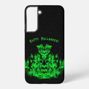 Flame Monster in The Starlight Sky Samsung Galaxy S22+ Case