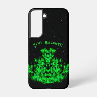 Flame Monster in The Starlight Sky Samsung Galaxy S22 Case