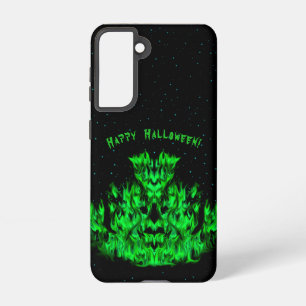 Flame Monster in The Starlight Sky Samsung Galaxy S21 Case