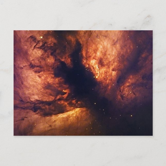 Flame Nebula NGC 2024 Orion's Belt Postcard (Front)