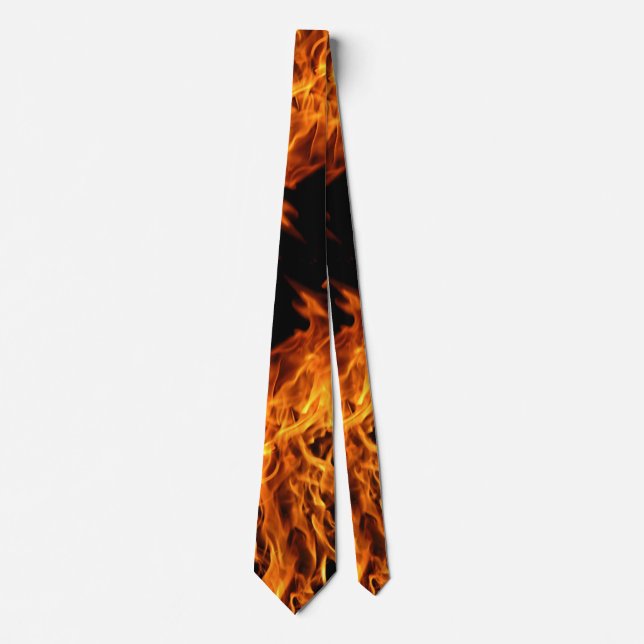 Flame Neck Tie (Front)