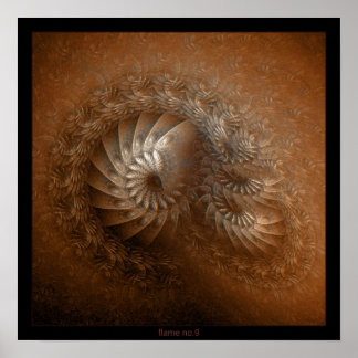 flame no.9 poster