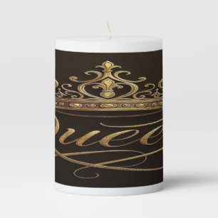 “Flame of A Crown” Motivational Quote Candle
