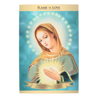 Flame of Love Icon 20"x30" Metal Wall Art