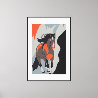 Flame of Motion Canvas Print