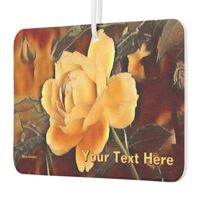 Flame Rose Air Freshener (Left)