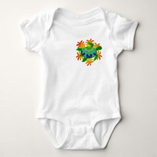 Flame Turtle 2-Sided Baby Bodysuit