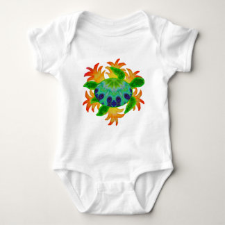 Flame Turtle Baby Bodysuit