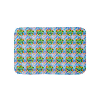Flame Turtle Bathroom Mat