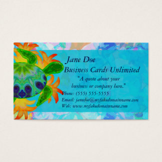 Flame Turtle Business Card Template