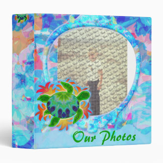 Flame Turtle Customizable 1.5" Photo Binder