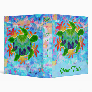 Flame Turtle Customizable Art Binder
