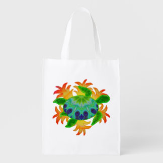 Flame Turtle Grocery Bag