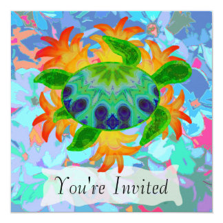 Flame Turtle Invitations