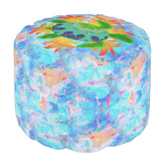Flame Turtle Pouf