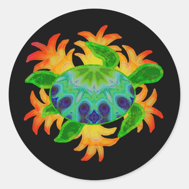 Flame Turtle Stickers (Front)