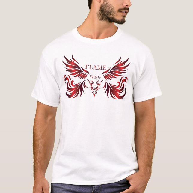 Flame Wing Men Shirt (Front)