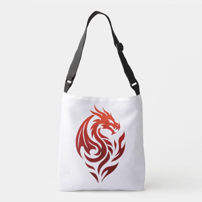 Flameborn Dargon Pact Dargon Logo Crossbody Bag (Back)