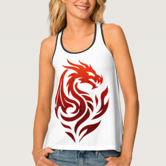 Flameborn Dragon Pact  Tank Top