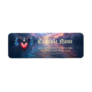 Flamebound Heart of the Moon – Gothic Cosmic Love  Label