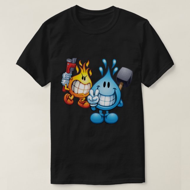 Flameboy World Industries Wet Willy    T-Shirt (Design Front)