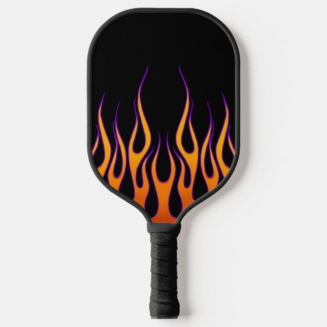 Flamed out pickleball paddle (Front)
