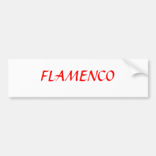 FLAMENCO BUMPER STICKER